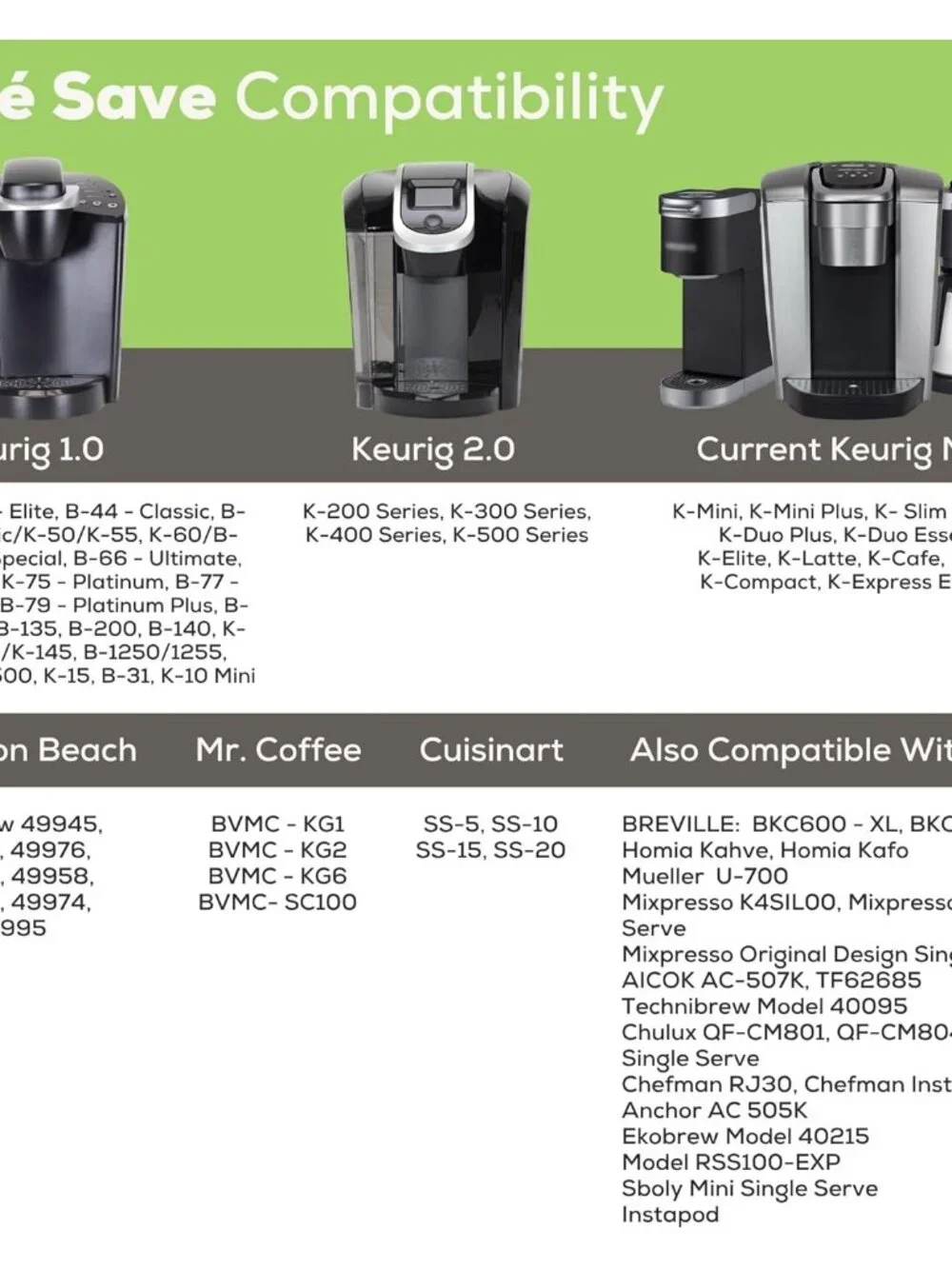 1-Stream Cafe Save Reusable K Cup Pod Coffee Filters - Refillable Coffee Pod Cap - Picture 9 of 9